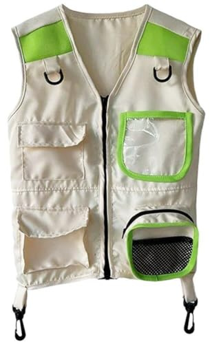 Gilet D'explorateur en Plein Air pour Enfants, Gilet Cargo, Costume De Camping, Gilet De Pêche, Vêtements D'extérieur sans Manches, Nouveau Gilet pour Garçons Filles