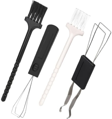jojofuny Kit de Nettoyage Clavier Ordinateur Multifonction en Plastique Léger avec Brosse et Extracteur de Touches pour Produits Électroniques et Écouteurs