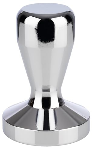 APS 10381 Espresso Tamper Ø 58 mm, H: 8,5 cm, Edelstahl, ca. 650 g, Silber