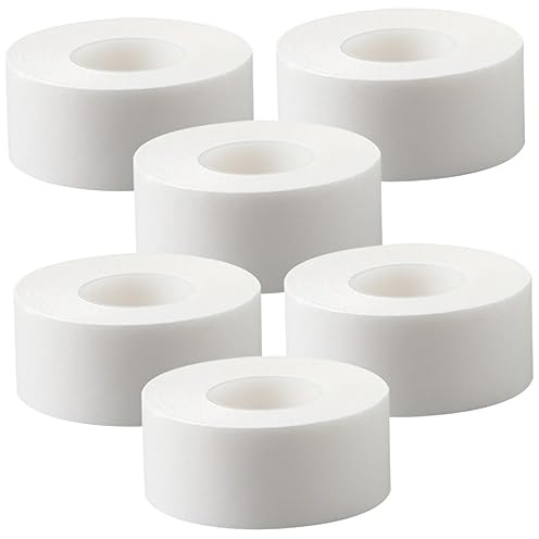 AKOOSY 6 Pezzi di Protezione Invisibile per Collo Camicia Tampone Assorbente Sudore Non Tessuto Bianco, Facile da Usare, per Proteggere Abiti da Macchie