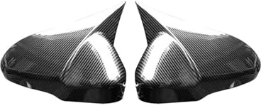 Coperchio Specchietto Laterale Tipo Pasta Guscio Specchietto Retrovisore Per Ford Per Focus MK4 2019-2024 Calotta Specchio Retrovisore(Horn carbon fiber pattern A)
