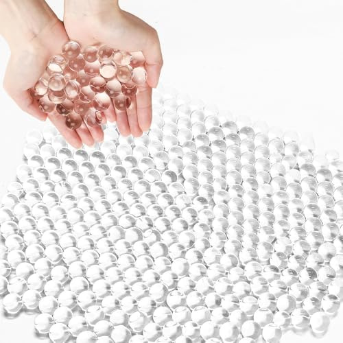 Coconutlin Decorative Crystals - Clear Filler for Wedding Centerpieces & Professional Event Decor
