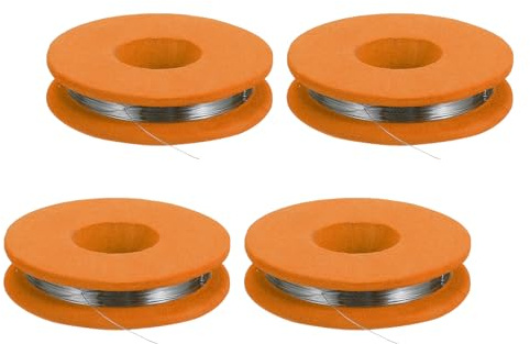 QUARKZMAN 4 unidades cable nicromo 36 AWG, 26 pies cable de resistencia calefactora Cr20Ni80 para reparación de componentes electrónicos y elementos calefactores, color naranja