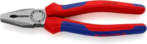 KNIPEX Pince universelle sur carte LS avec poignées comfortables 200 mm, 03 02 200 SB