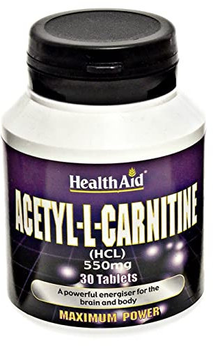 HealthAid Acetyl-L-Carnitine 550mg - 30 Tablets