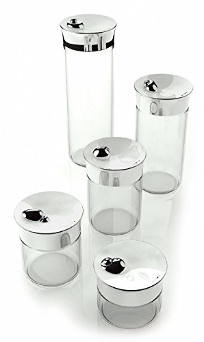 BUGATTI 22-155/07 Acqua Bocal Acier INOX/Porcelaine Blanc 11,5 x 11,5 x 15 cm