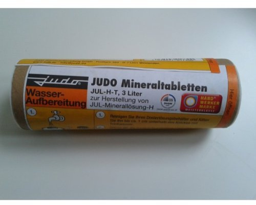 Judo Mineraltabletten JUL-H für Härtegrad 3, für 6 Liter