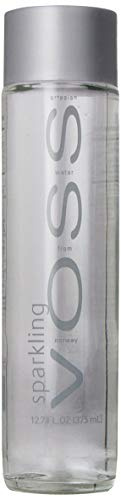 Voss SPARKLING Wasser in Glasflasche 1 x 0,375 Liter