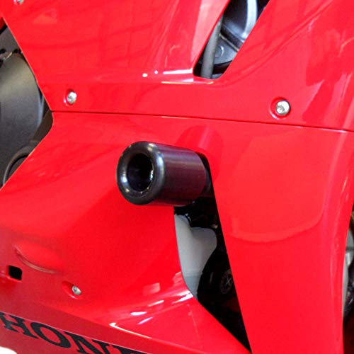 Shogun USA Made Hon CBR600RR CBR 600 2013 2014 2015 2016 2017 2018 2019 2020 2021 2022 2023 2024 2025 2026 Black NO CUT Frame Sliders Fits NON ABS Models ONLY - 750-3369