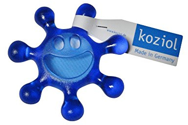 Koziol 3716837 Drehverschlussöffner Sunny, Kunststoff Oliv/transparent Blau