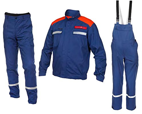 Novotex Jugendfeuerwehr Latzhose Jacke Bundhose Kinder Feuerwehrjacke Feuerwehrhose Feuerwehrbundjacke Gr. 158