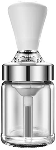 Botella de aceite 2 en 1 con cepillo de silicona, cepillo de silicona para cocina, cepillo de y dispensador de aceite para cocinar, asar y hornear en la cocina