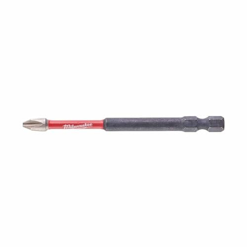 Milwaukee Shockwave Impact Duty - Puntas de destornillador Phillips PH2 de 90 mm, 1 unidad