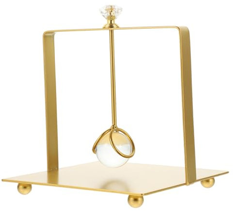 KONTONTY Goldener Serviettenständer aus Eisen Vertikales Design Leichter Zugriff für Riegel und Hotel Elegante Tischdekoration mit Praktischer Aufbewahrung