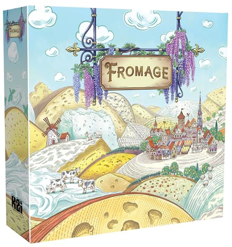 Road To Infamy Games Fromage Board Game, 4 Players, Ages 14+