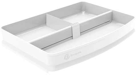 Exacompta - Ref. 116013D - Fack för Combo Top Autentik brevinkast - bredd 255 mm - passar på brevinkast - för dokument i A5-format - Vit