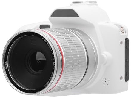 Appareil Photo Numérique, Petite Caméra Vidéo 4K 64MP avec écran IPS de 3 Pouces, Zoom Numérique 16X, Mode de Lecture MP3, Appareil Photo Compact pour étudiants Adolescents