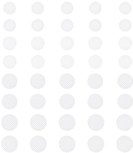 ECSiNG 40pcs Headphone Filter Headphone Dust Proof Net Mesh Headphone Accessory 4.0mm 4.2mm 4.8mm 5mm Suitable for Microphone or Speaker White