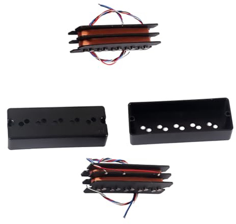 Mikinona Vintage-tonabnehmer Gitarren Und Bässe Bass-tonabnehmer Mit Stabilem Sustain-charakter Vintage-bass-humbucker Für Mehr Stil Gitarren-humbucker Aus Quellmaterial Geeignet Als