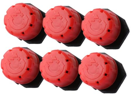 LIOOBO Goteros Plástico Resistente 8 Orificios Instalación Sencilla 50 de Riego Ajustables para Jardín y Césped para Sistema de Micro Riego