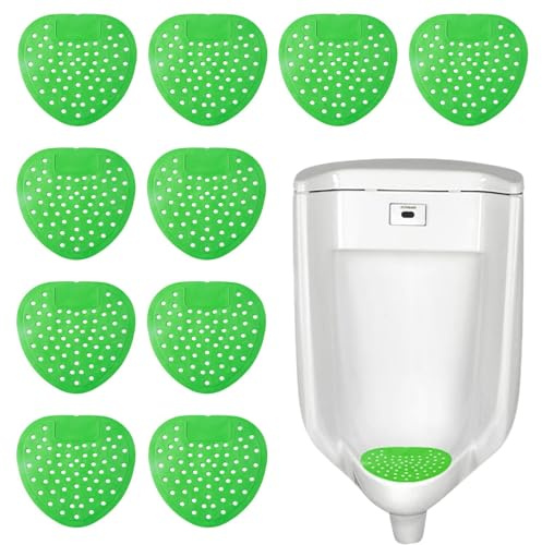 Alfombrillas desodorantes para urinarios – 10 Unidades Red antiolores con