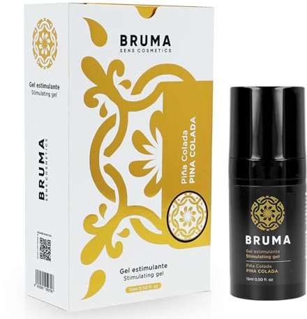 Gel estimulante Piña 15 ml/Lubricante íntimo/Gel estimulador con efecto aumento de placer/textura fluida y duradera