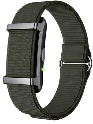 LICNPHLL Smart Bracelet,Activity Trackers for Man&Women,Fitness Tracker Band, 24H Sleep Tracker,All-Day Continuous Heart Rate Blood Oxygen Stress HRV Monitor,170+ Sport Mode with Free APP (Green)