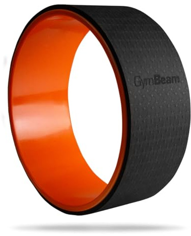 GymBeam Yoga Wheel - Ruota per Schiena, Stretching e Massaggio Profondo - Accessorio per Yoga e Pilates per Alleviare Tensione Muscolare e Migliorare la Postura - Ideale per Lavori Sedentari
