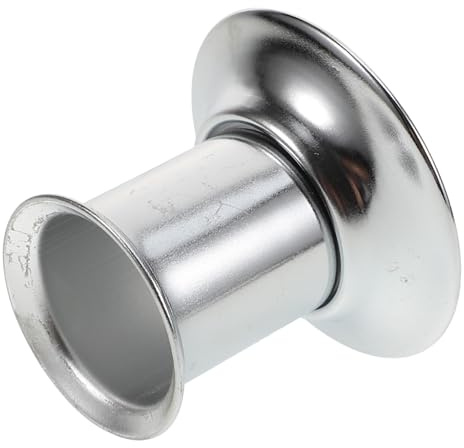 Extintor de Moxa para Varilla, Acero Inoxidable, 4cm, Plata | Base para Moxibustión, Resistente al Desgaste, Fácil de Limpiar, Accesorio de Uso Doméstico