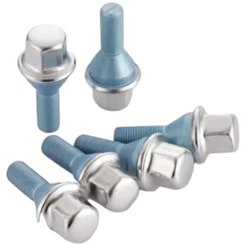 Radschrauben Kompatibel Mit Jeep Für Cherokee Für Compass Für Patriot 6-teiliges Set Radmuttern Für Radnaben M12x1,25 Sechskant 19 Mm Länge 59 Mm