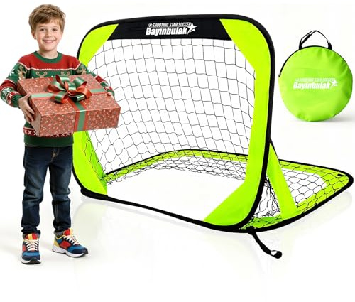 BAYINBULAK Porta da Calcio Pop-up Porta da Calcio Cortile per Bambini Minio ×1