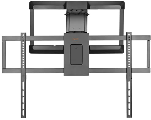 My Wall Supporto da parete per TV motorizzato HP65L, Smart Home, telecomando e controllo app Tuya, supporto da parete per TV elettrico, per schermi da 43-90, carico di 50 kg, regolabile in altezza