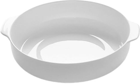 Kichvoe Piatto Ceramica Con Maniglie Per Cottura e Servizio e Facile Da Pulire Stile Scandinavo Per Tavola Elegante