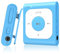 AGPTEK 64GB Lettore MP3 con Bluetooth 5.3, A53PL Lettore Musicale Portatile - con Radio FM, Funzione Shuffle, Senza Bisogno del Telefono, Mini Player Perfetto per Lo Sport (Blu)