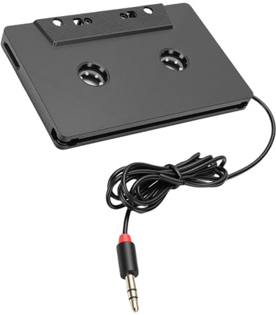 Jenivaint Bilkassett Till Aux-adapter Universal Kassettadapter 3,5 Mm Typ C Aux-kabel 4-kanals Stereoutgång för Telefon MP3-spelare i Veteranbilar