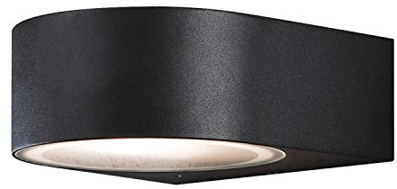 Konstsmide Modern 7510-750 Teramo Wall Light, Matt Black