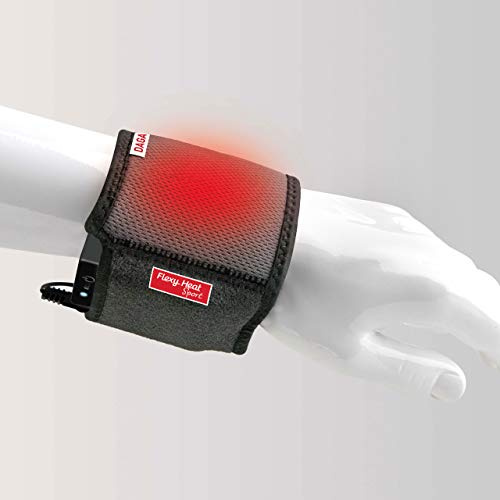 Daga Vendaje Térmico Muñeca - Neopreno, Calor y compresión, Autonomía 90 Min, Cargador