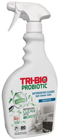 TRI-BIO Probiotic Eco Bathroom Shower and Toilet Cleaner Spray 420ml Non-Toxic