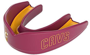 Shock Doctor Erwachsene NBA Basketball Cleveland Caveliers Mundschützern, rot