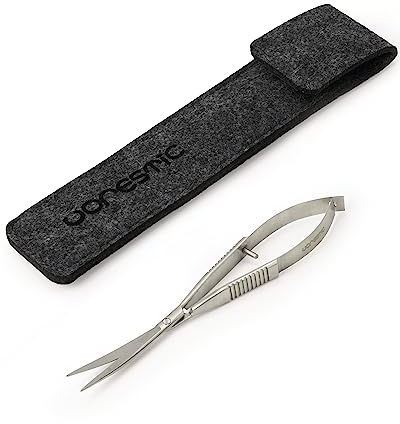 VORESTIC Federschere 16 cm, Edelstahl Aquascaping Werkzeug mit Federmechanismus – für Pflanzenpflege im Aquarium & Terrarium