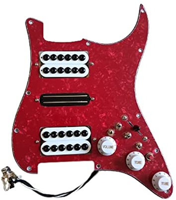 Upgrade Loaded Pickguard Pickups Set High Output DCR Fit Für Fender-Gitarre Prewired Pickup Pickguard