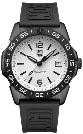 Luminox Herren Taucheruhr Pacific Diver mit Gummiarmband, Gehäusedurchmesser: 39 mm, XS.3127M