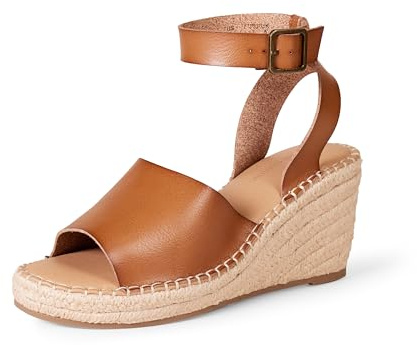 Amazon Essentials Sandali Espadrillas Donna, Tan, 38.5 EU