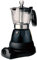 A2ZWORLD Caffettiera Elettrica a 3 Tazze 400W, Macchina da Caffe Elettrica con Base Rotazione a 360°, Mantiene Calore fino 30min, Design Moderno