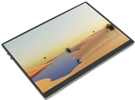 Pyhodi Monitor Touchscreen Portatile, qualità 'immagine Full HD, Display IPS da 10,5 Pollici 1920x1280, Audio Stereo 3D, Monitor da Gioco, Monitor Esterno per Laptop PC Telefono Mac, Pyhodiptiazwd1fg