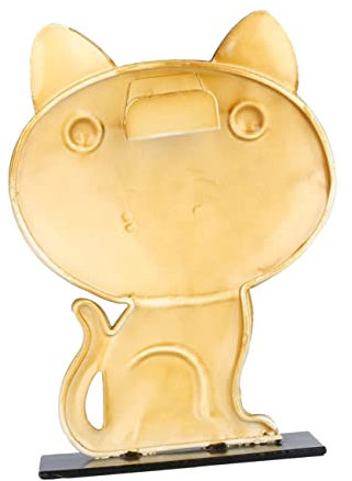 ABOOFAN Brillenhalter Katze Aufhänger Für Gläser Katzenform Dekoration Aus Eisen Für Sonnenbrillen Zuhause Ornament