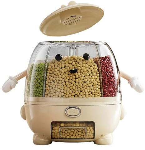 Dispensador giratorio para arroz, dispensador giratorio para arroz y