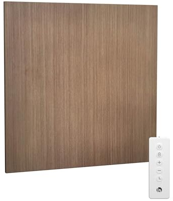 Blumfeldt Infrarot Wandheizung 350W – IP44, WLAN- & App-Steuerung, Thermostat, Überhitzungsschutz, Infrarotheizung für Bad & Wohnzimmer, Energieeffizient, Wandmontage, Holz Design