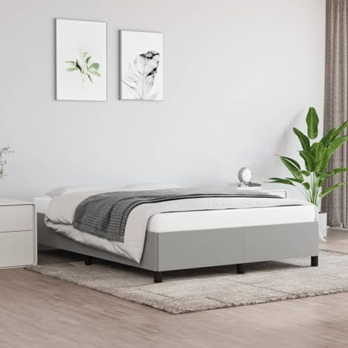 Festnight Bett ohne Kopfteil 140x200 cm Polsterbett Jugendbett Bettgestell Doppelbett Einzelbett Gästebett Bettrahmen Schlafzimmer Bett Jugendzimmer