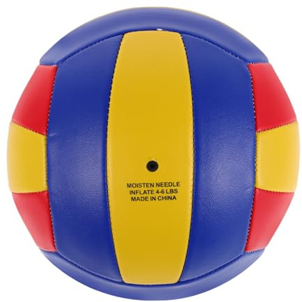 STOBAZA Soft Volleyball Trainingsball mit Präziser Naht für Indoor und Outdoor Langlebiger Beachvolleyball für Jugendliche und Erwachsene für Volleyballpraxis und Strandspiele